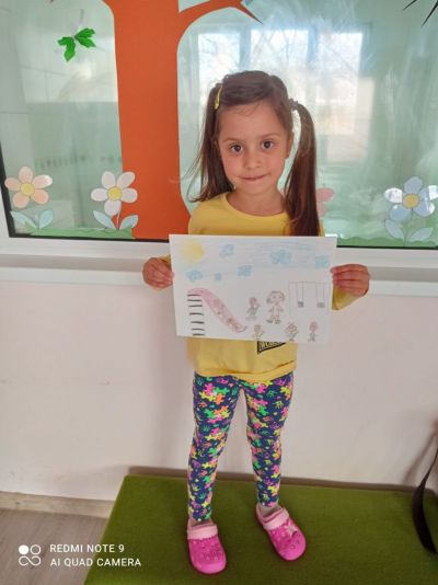 Награждаване за участие в конкурс за рисунка на тема "Моята любима детска градина" 3